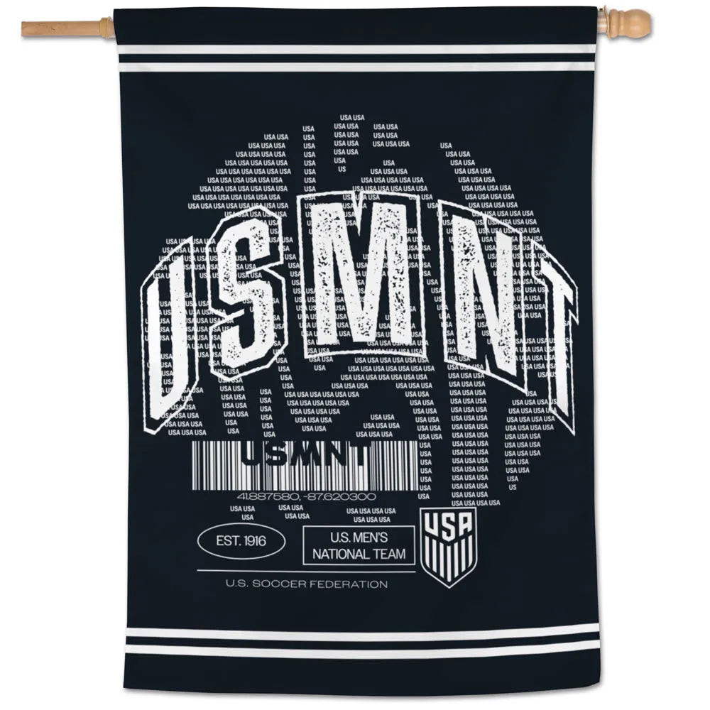 28"x40" US National Soccer House Flag; Polyester