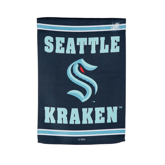 Seattle Kraken Double-Sided Garden Flag