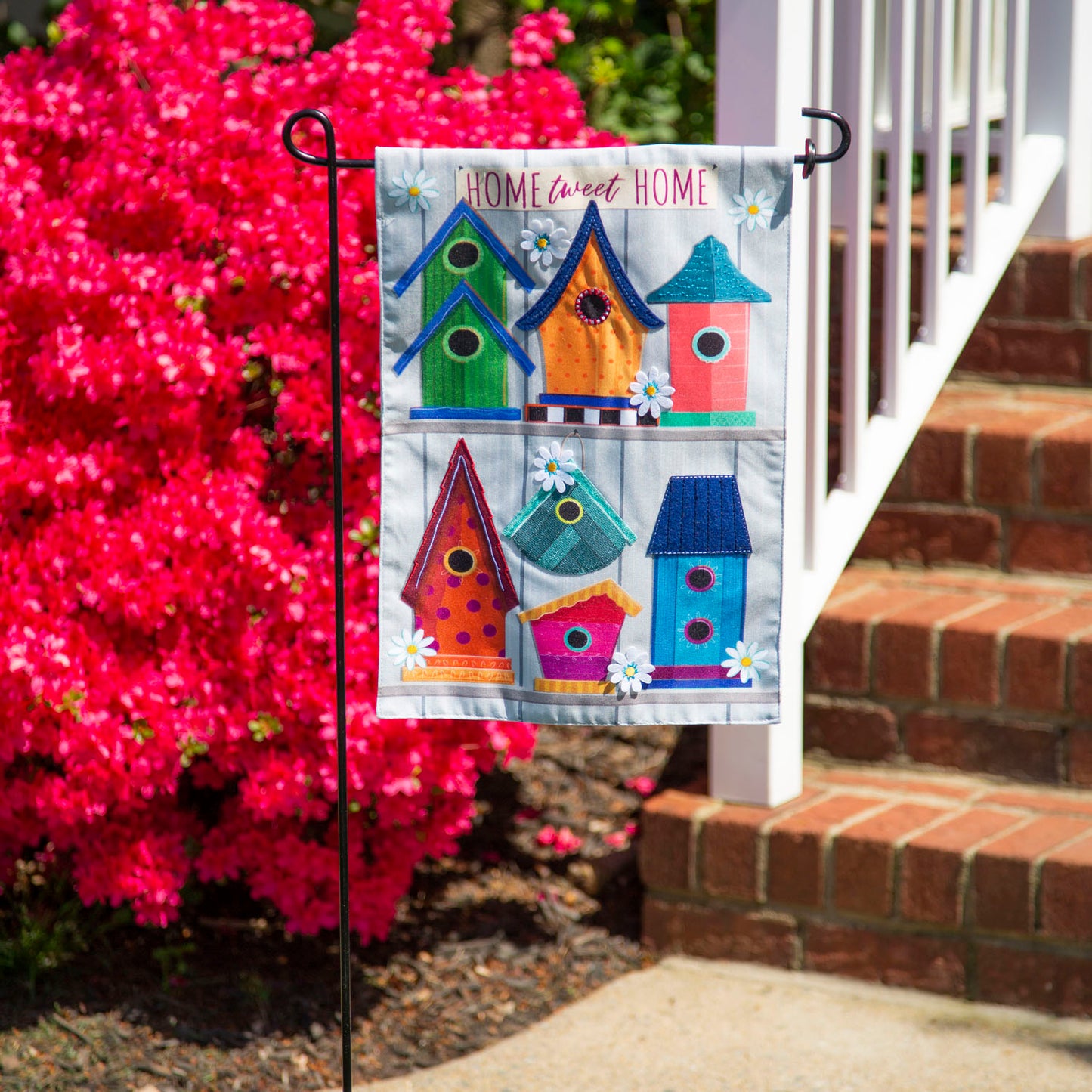 Ornate Birdhouses Garden Flag