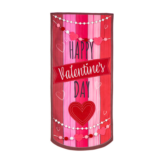 Happy Valentine's Day Everlasting Impressions Garden Flag
