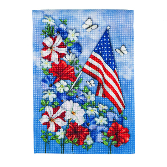 Patriotic Garden Garden Flag