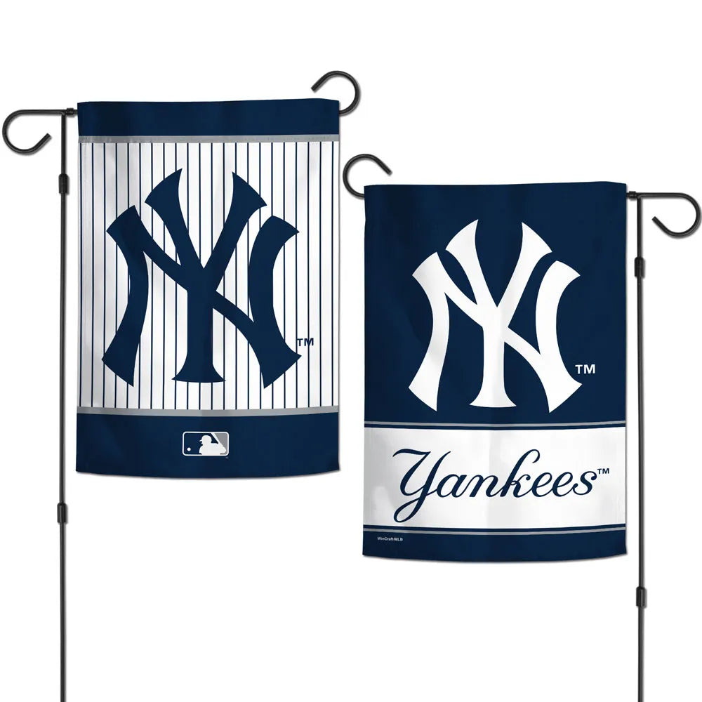 12.5"x18" New York Yankees 2-Sided Garden Flag; Polyester