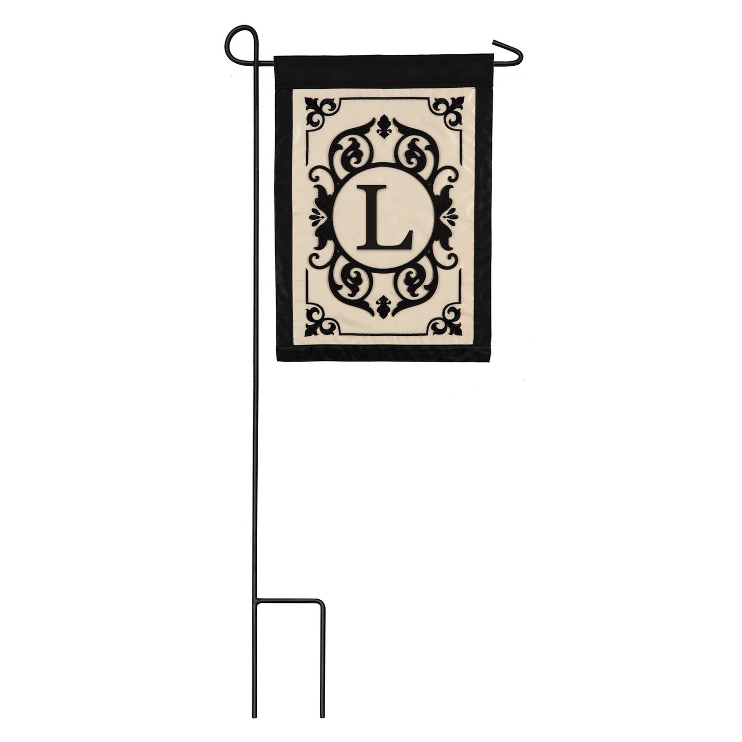 Cambridge Monogram "L" Garden Flag