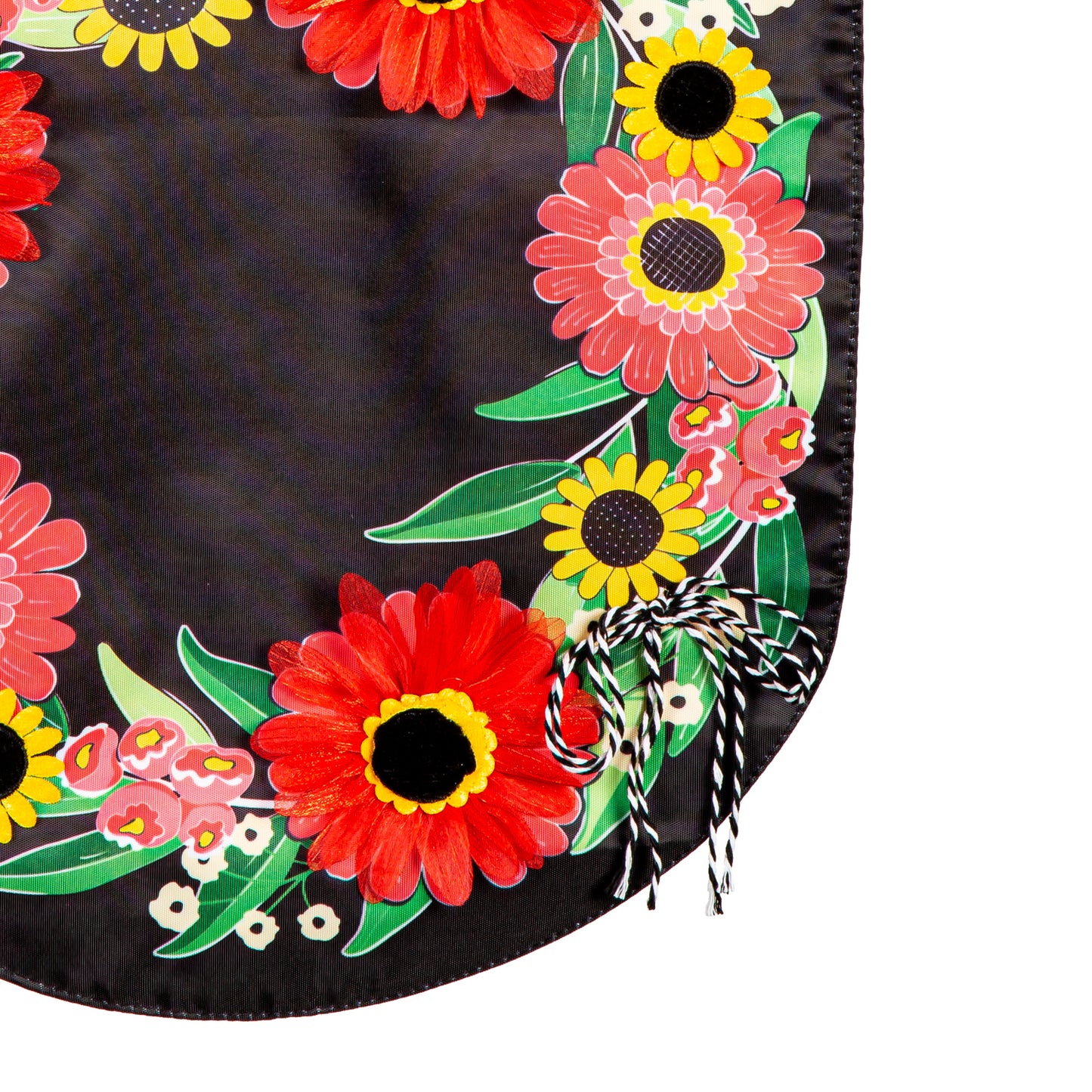 Welcome Wreath Garden Flag