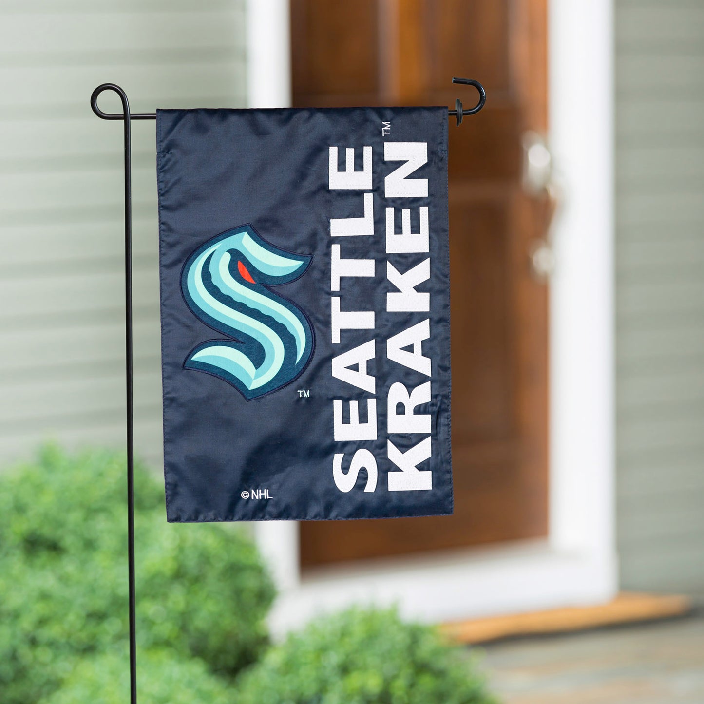 Seattle Kraken Double-Sided Garden Flag