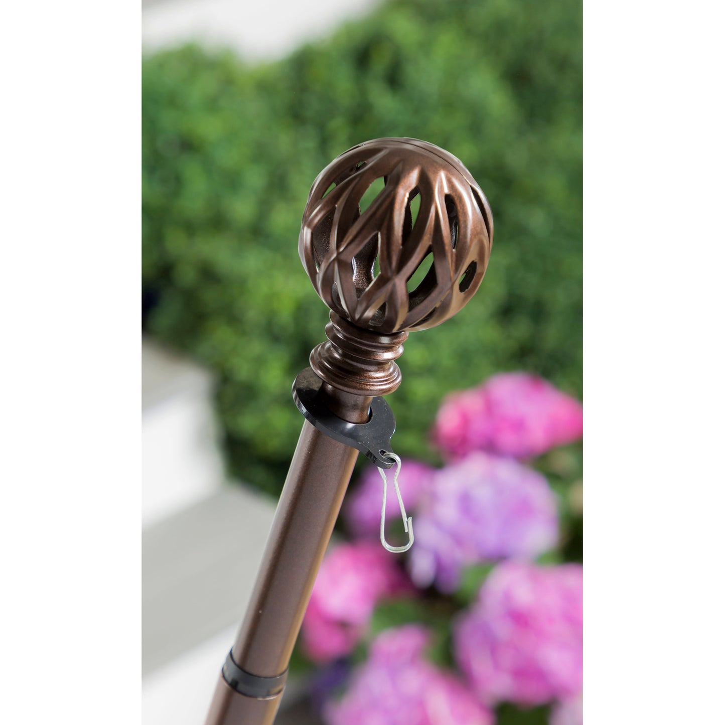 Diamond Cut Interchangeable Metal Finial for Flagpoles