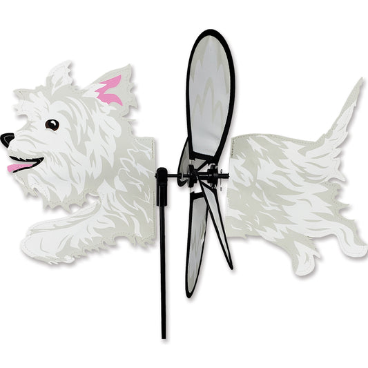 Westie Petite Yard Art Spinner
