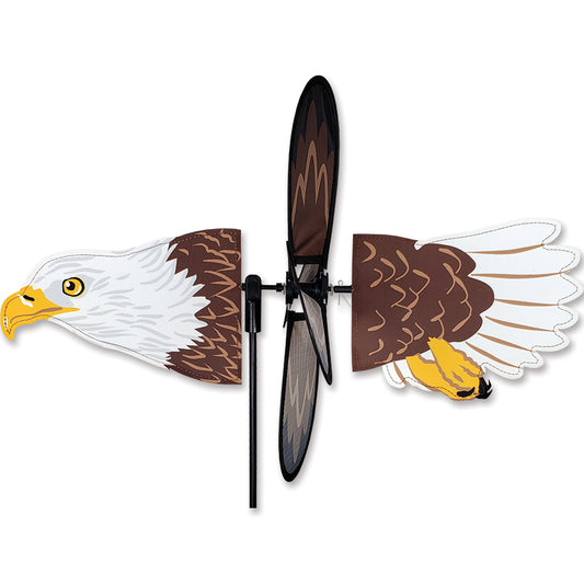 Flying Bald Eagle Petite Spinner