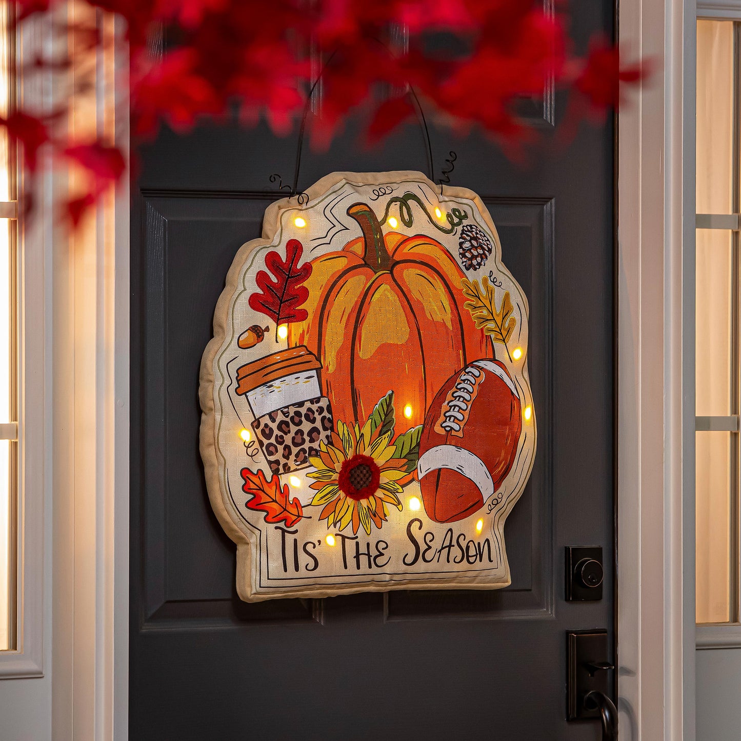 Tis' the Seasonal Fall Estate Door Decor Hanger