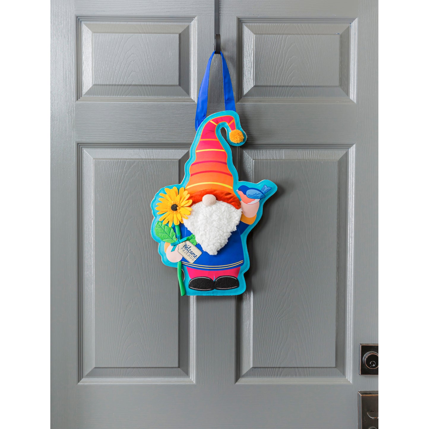 Garden Gnome Door Hanger