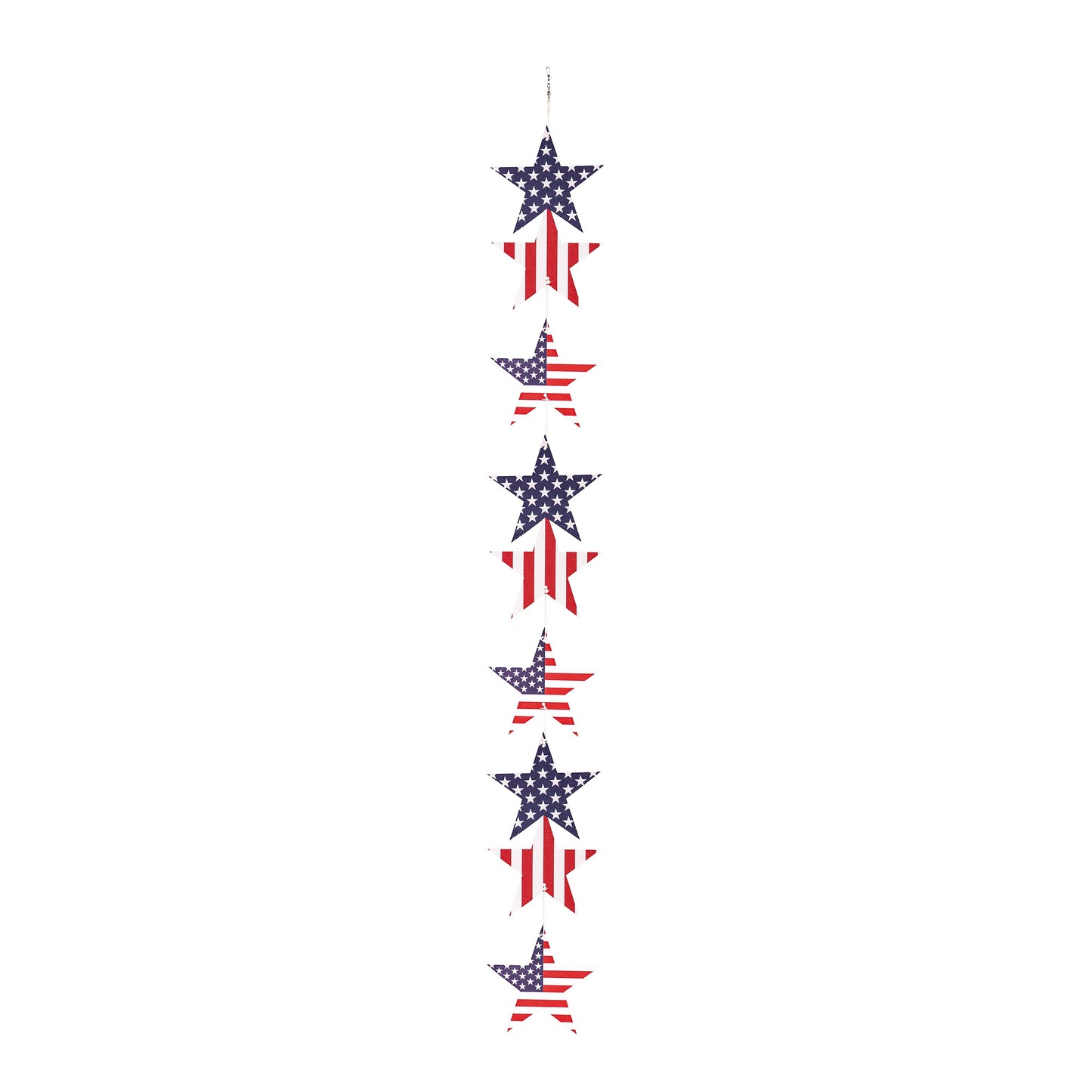 Patriotic Star Hanging Tree