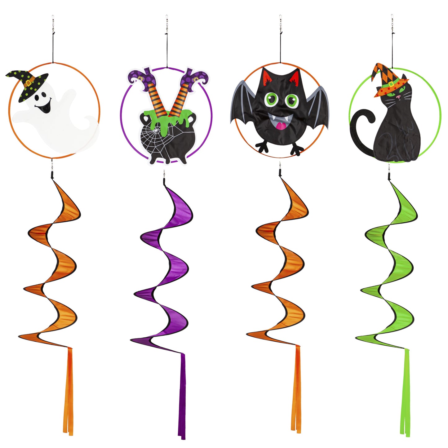 Witches Brew Twister Windsock; 51"Lx11.75" W