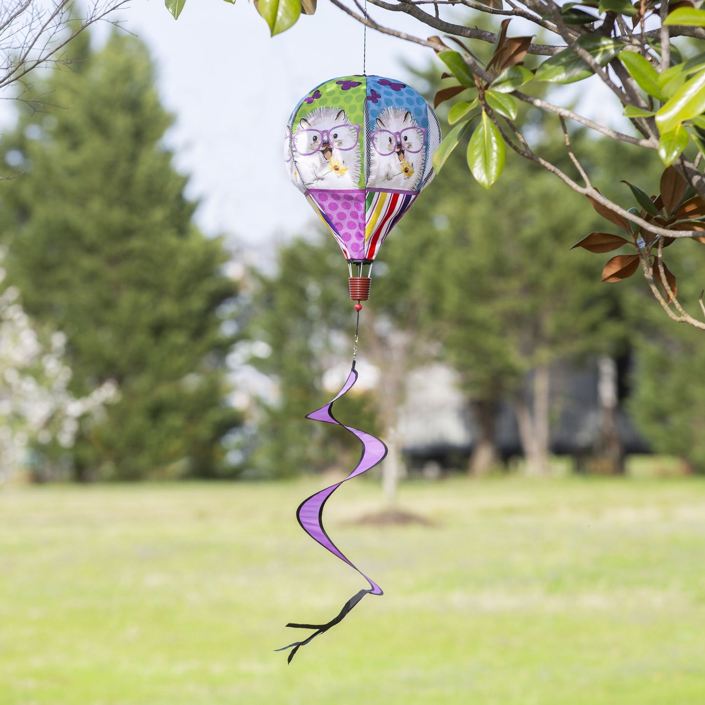Hedgehog Pal Hot Air Balloon Spinner; 55"L x 15" Diameter