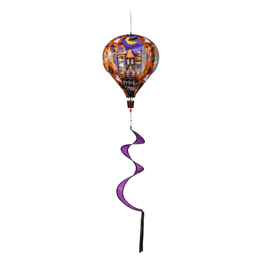 Trick or Treet Sweets Hot Air Balloon Spinner Windsock