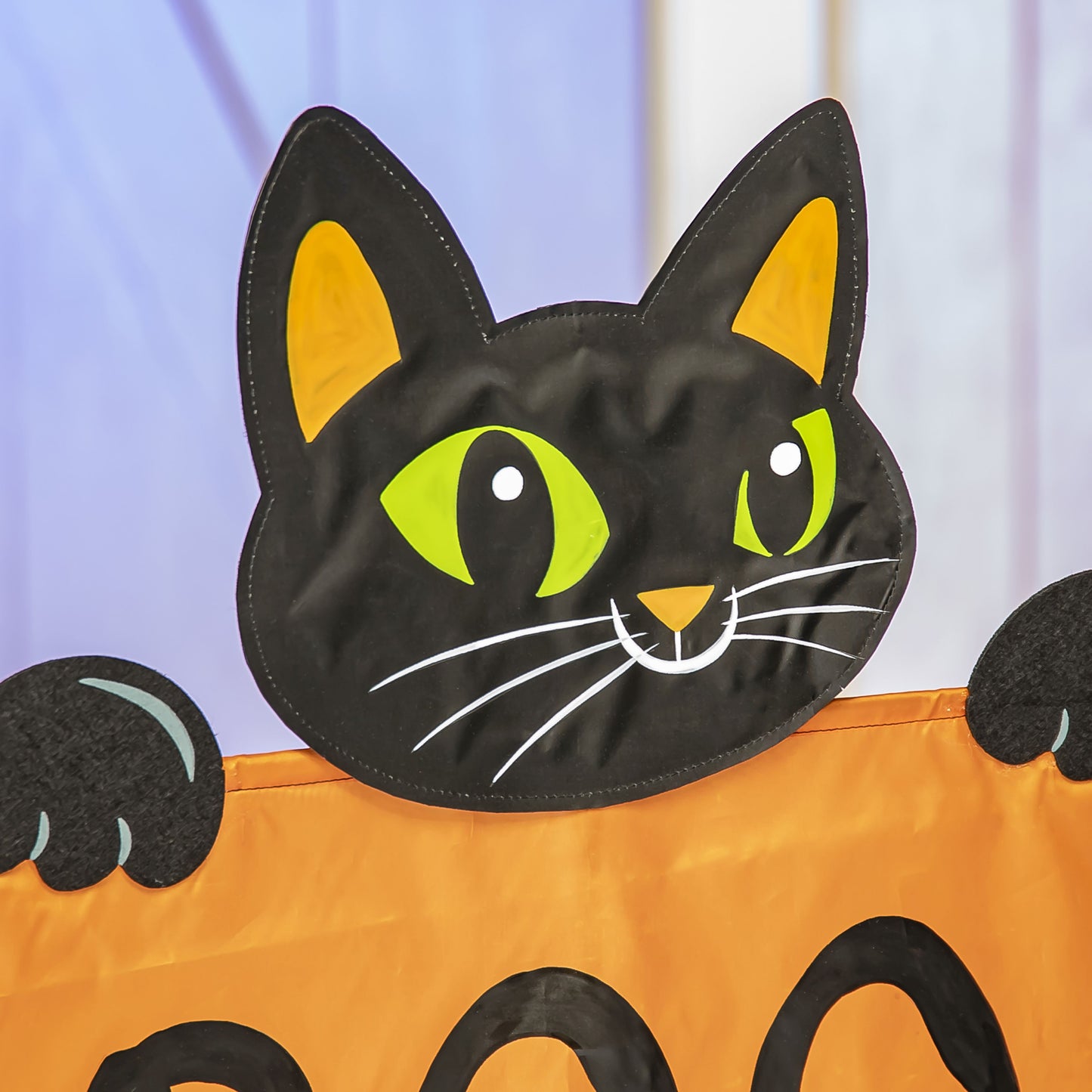 Halloween Kitty Fabric Stake