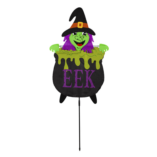 Witches Brew Fabric Stake