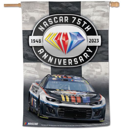 28"x40" NASCAR Racing 75th Anniversary House Flag