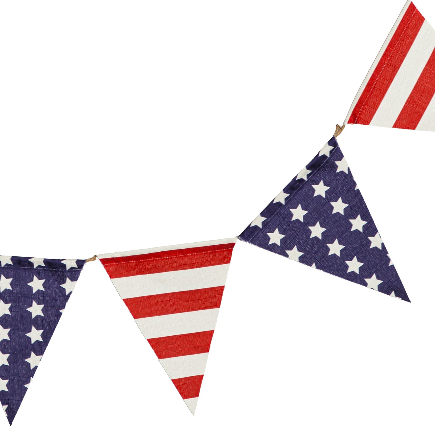 Patriotic Stars & Stripes Garland