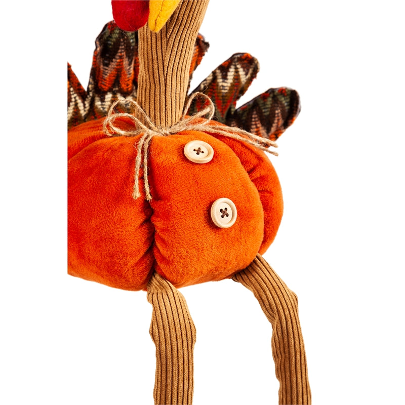 Plush Thanksgiving Turkey Table Decor