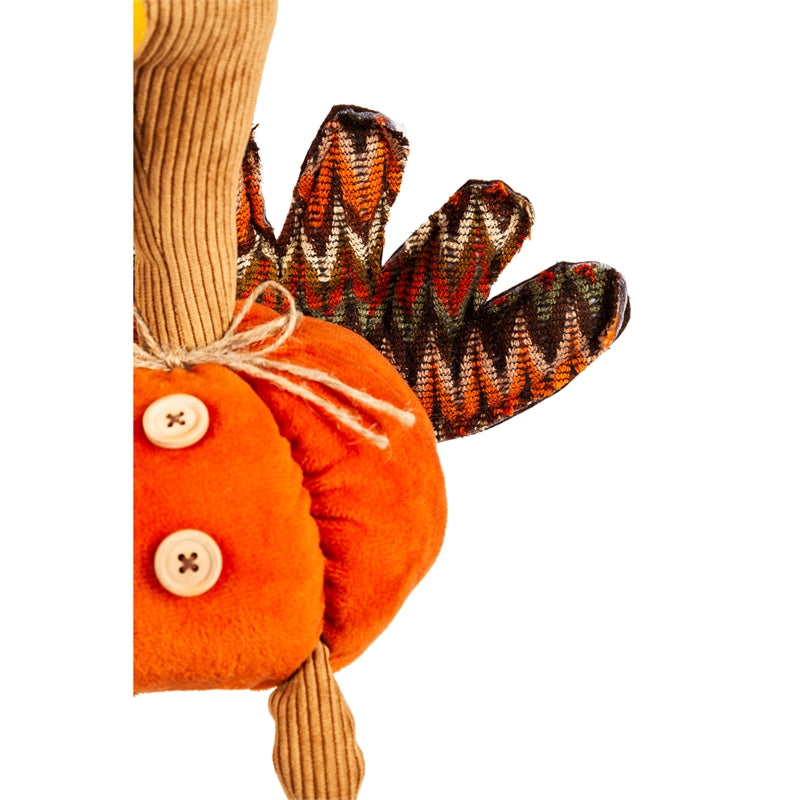 Plush Thanksgiving Turkey Table Decor