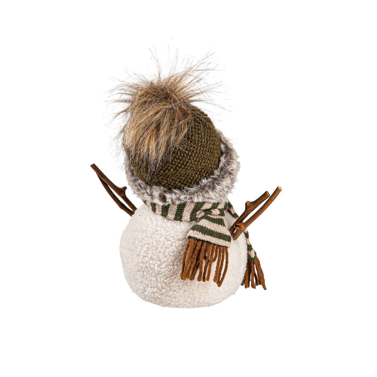 Winter Snowman Plush Table Decor