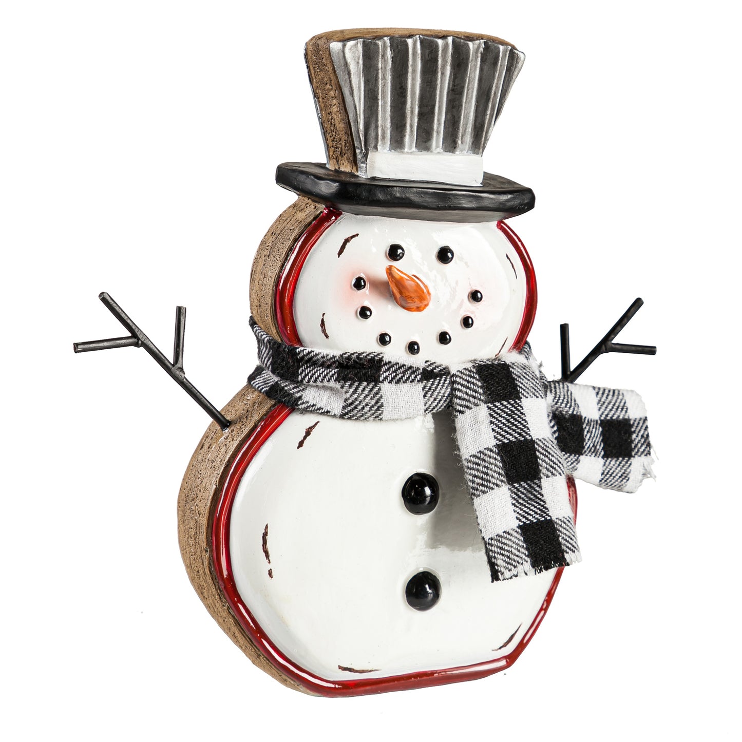 Winter Snowman Tabletop Decor