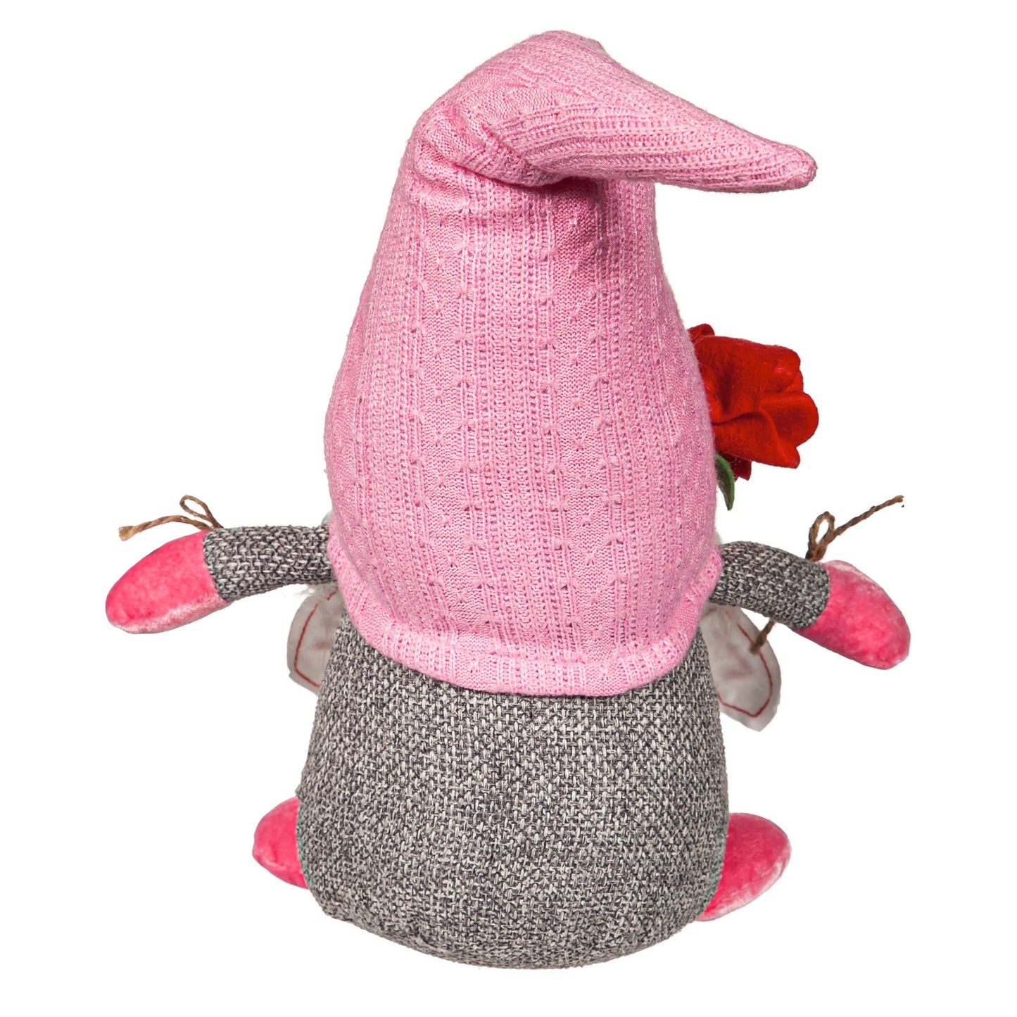 Plush Valentine's Day Gnome Tabletop Decor