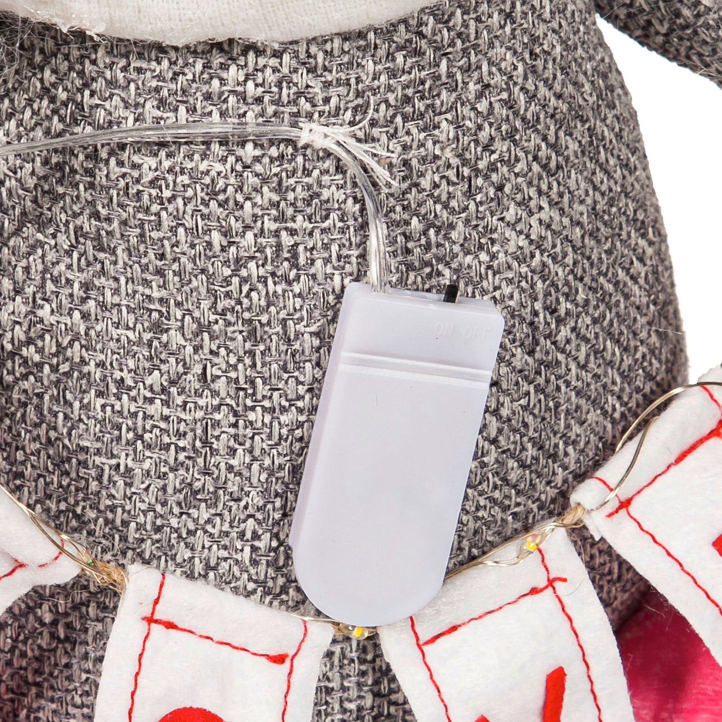 Plush Valentine's Day Gnome Tabletop Decor