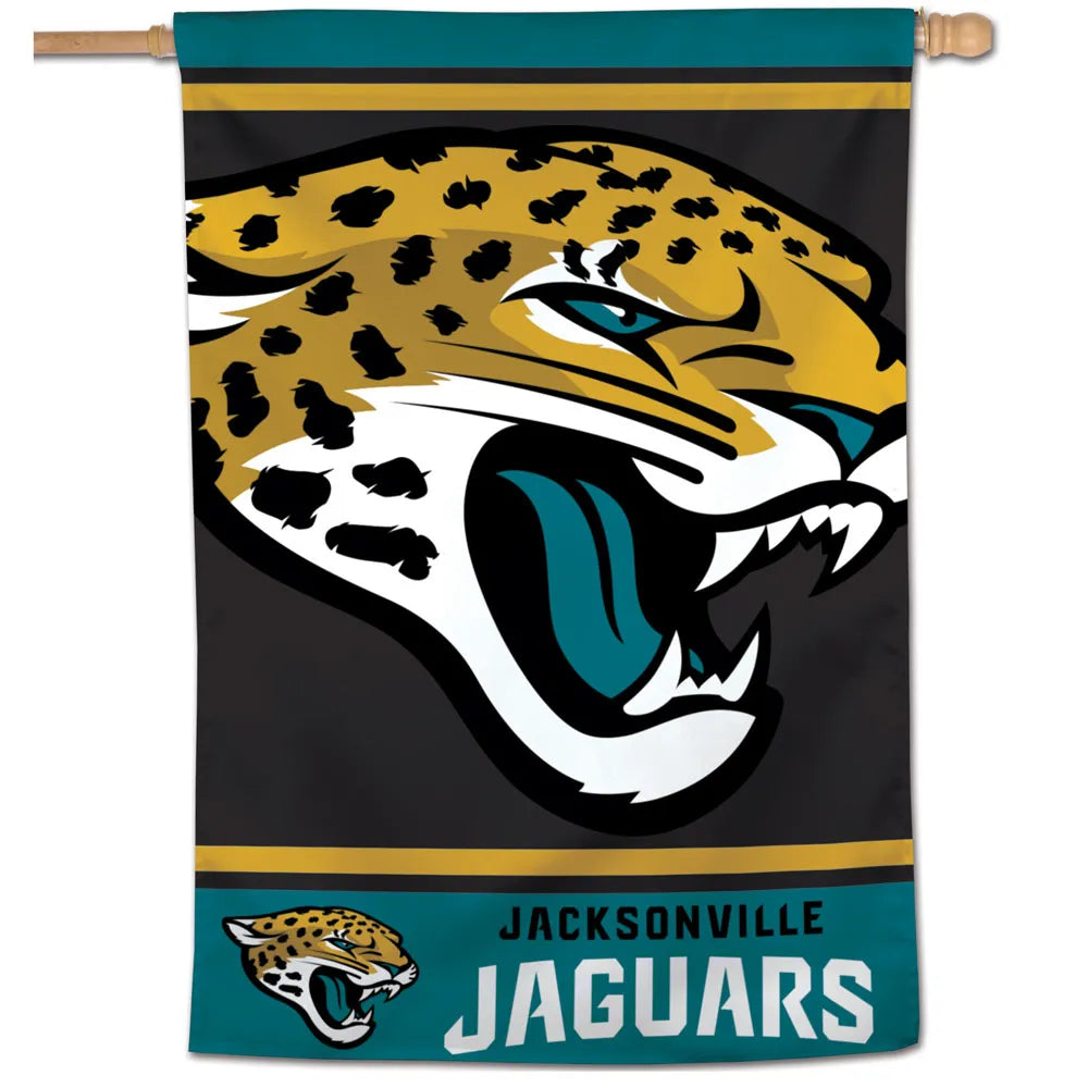 28"x40" Jacksonville Jaguars House Flag; Polyester