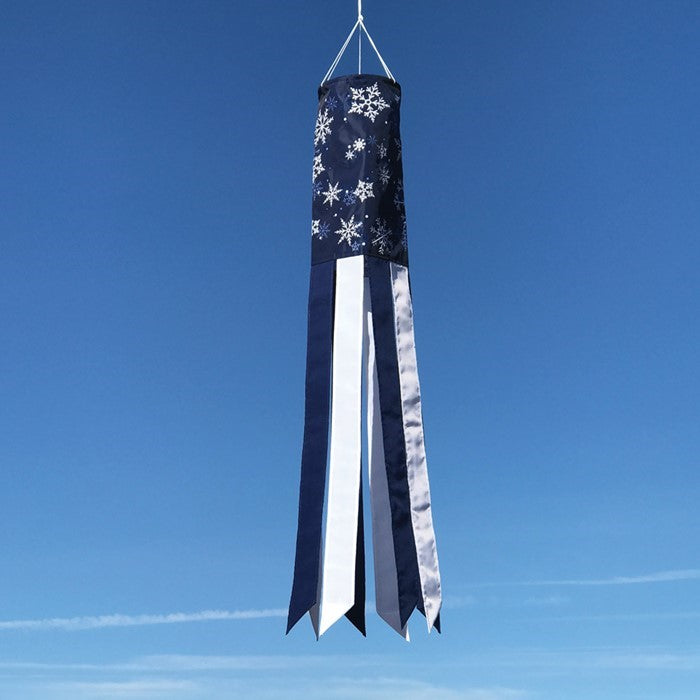Winter Wonderland Snowflake Windsock