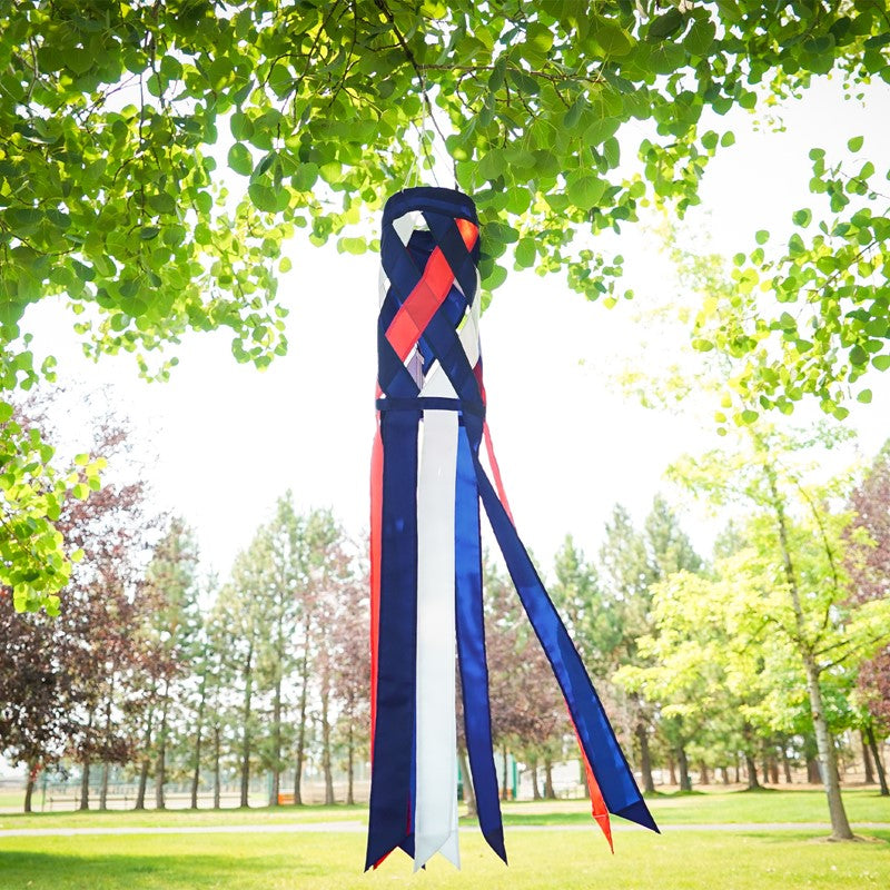 Patriotic Weave Windsock