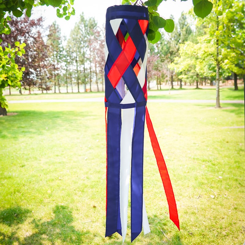 Patriotic Weave Windsock