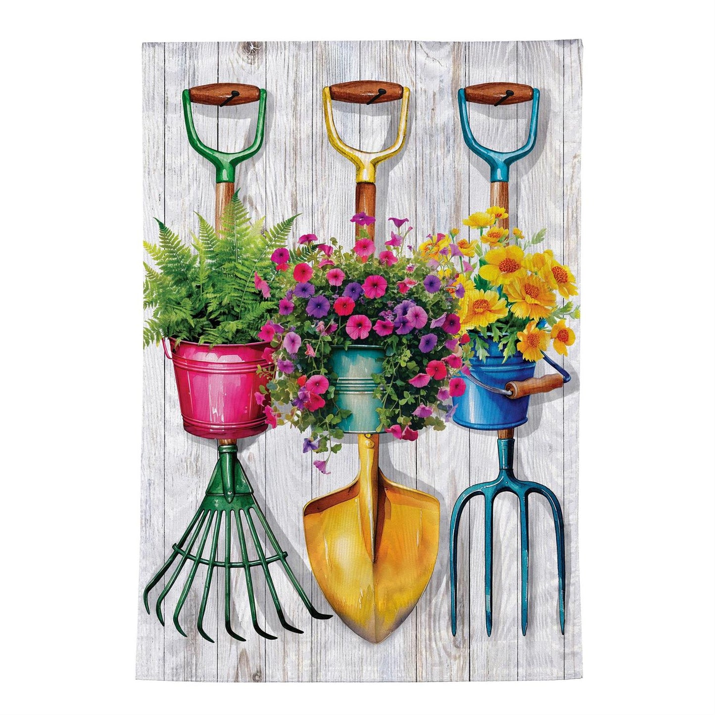 Floral House Welcome House Flag
