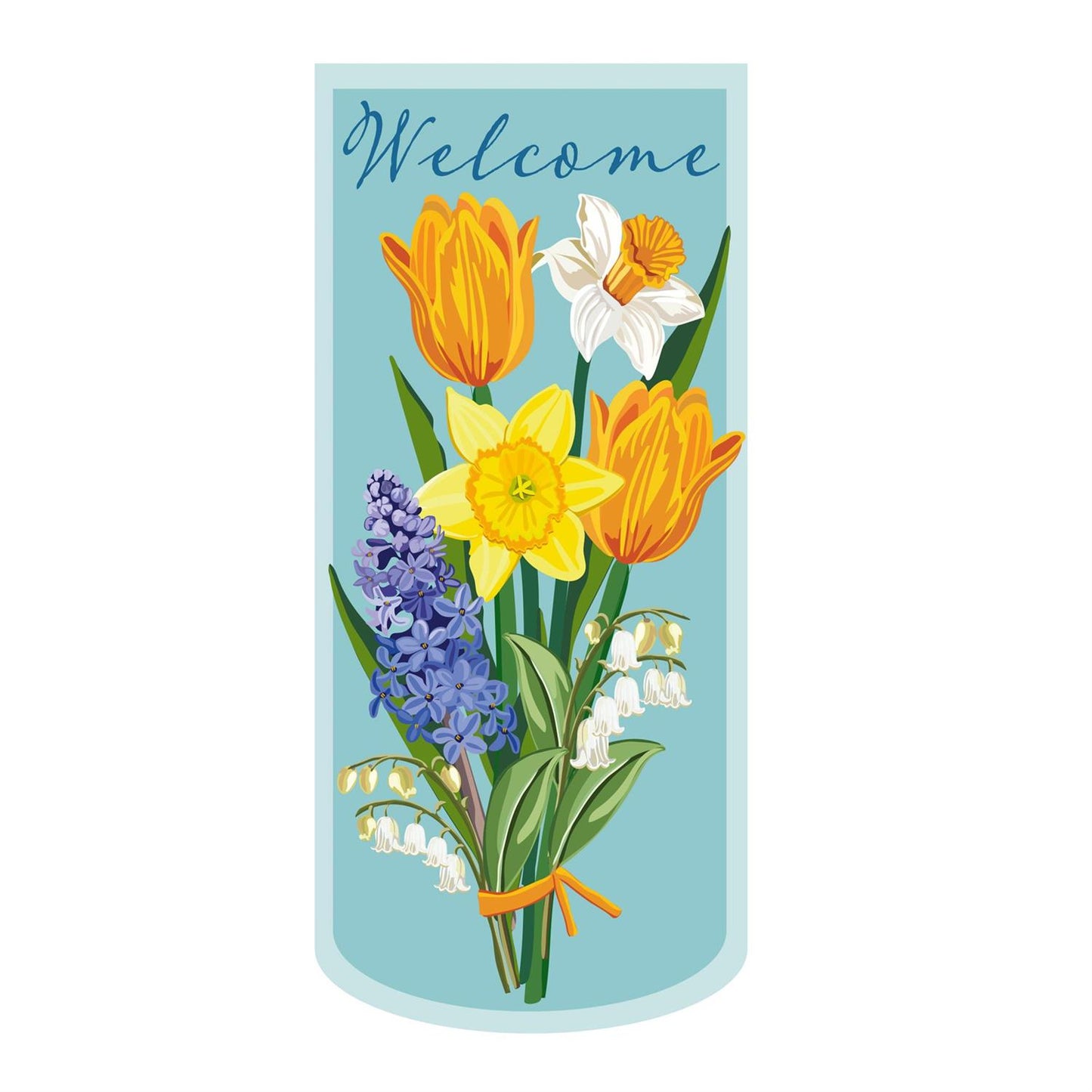Bouquet of Spring Everlasting Impressions Garden Flag