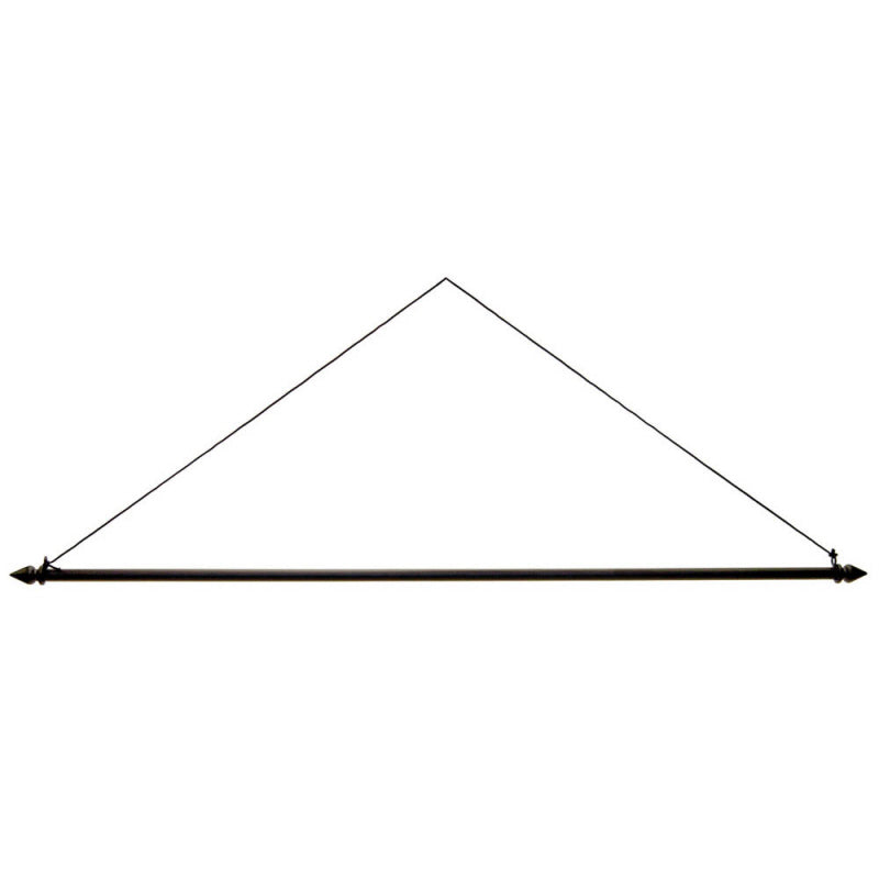 Metal Decorative Hanging Dowel for Seasonal House Flags