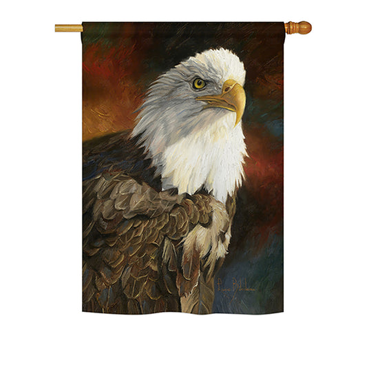 Portrait of an Eagle House Flag