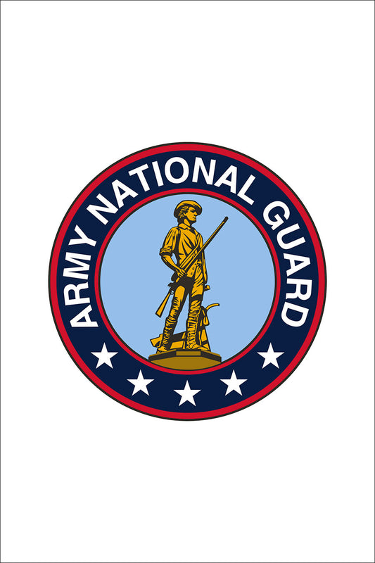 12"x18" Army National Guard Garden Flag; Nylon