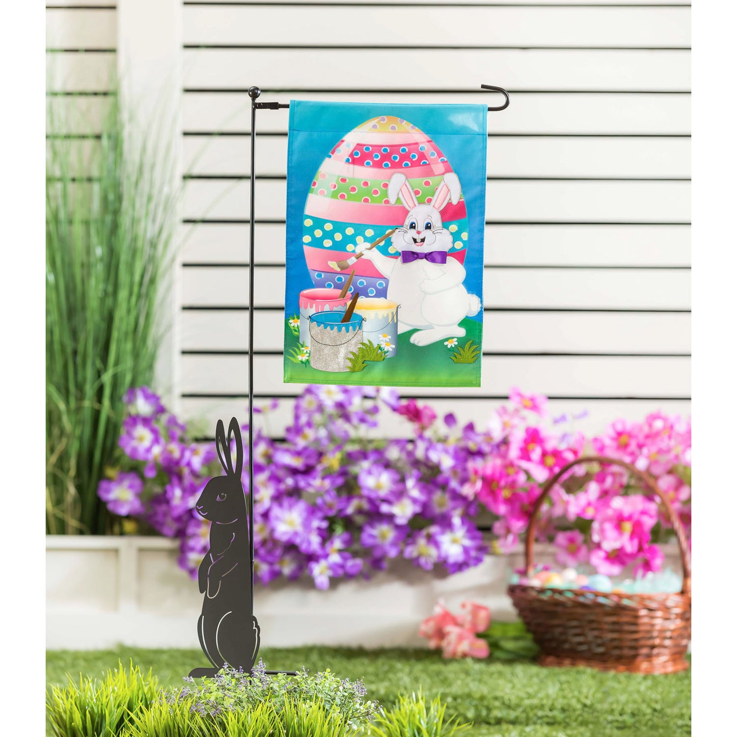 Bunny Painting Easter Egg