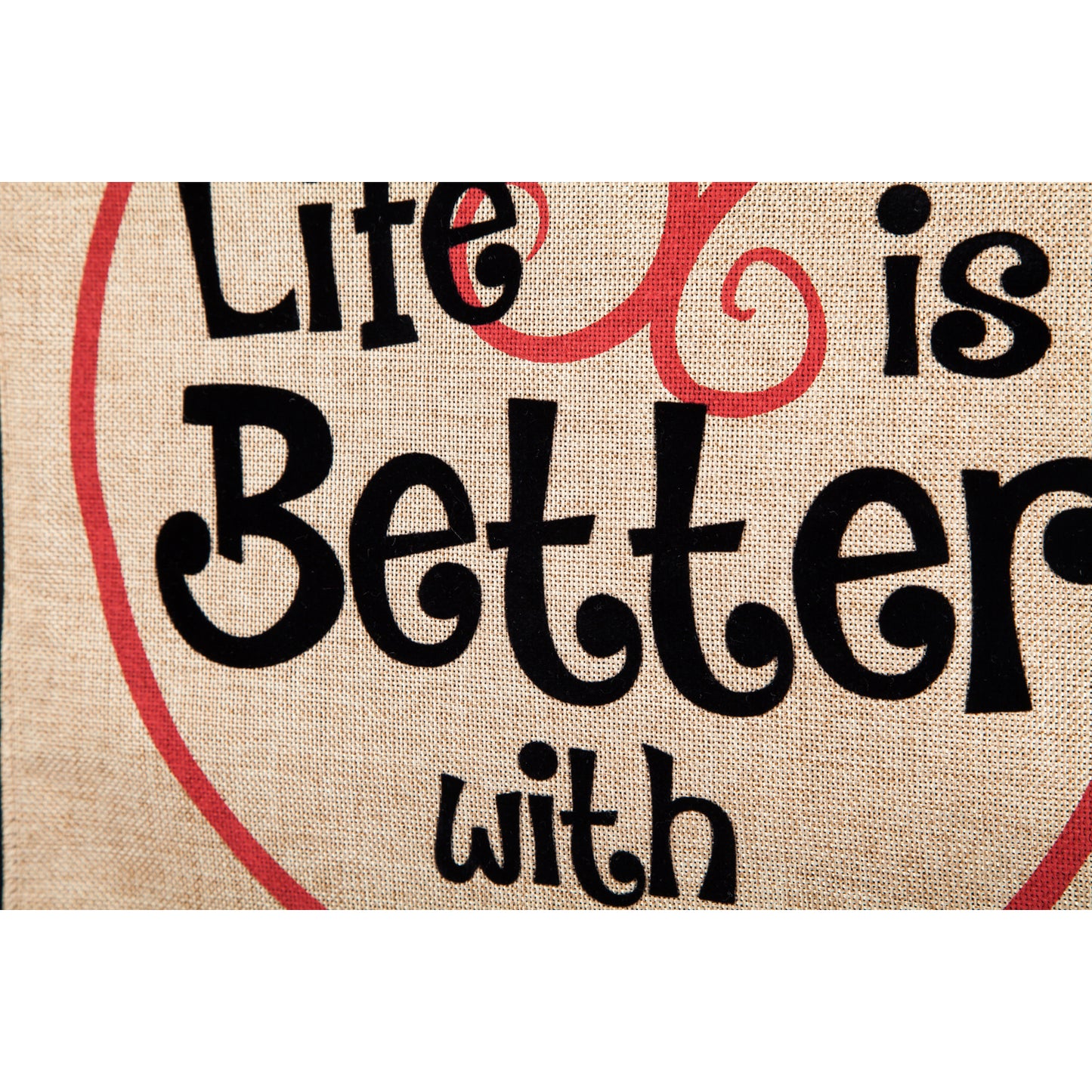 Life is Better with a Cat Garden Flag