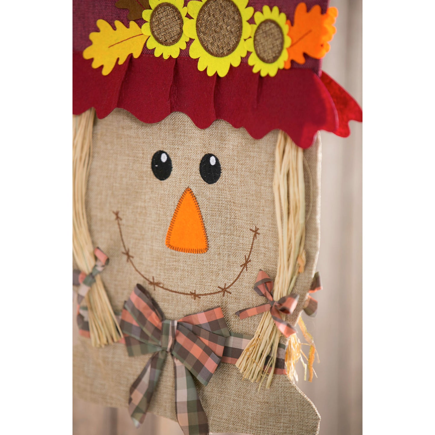 Mrs. Scarecrow Garden Flag