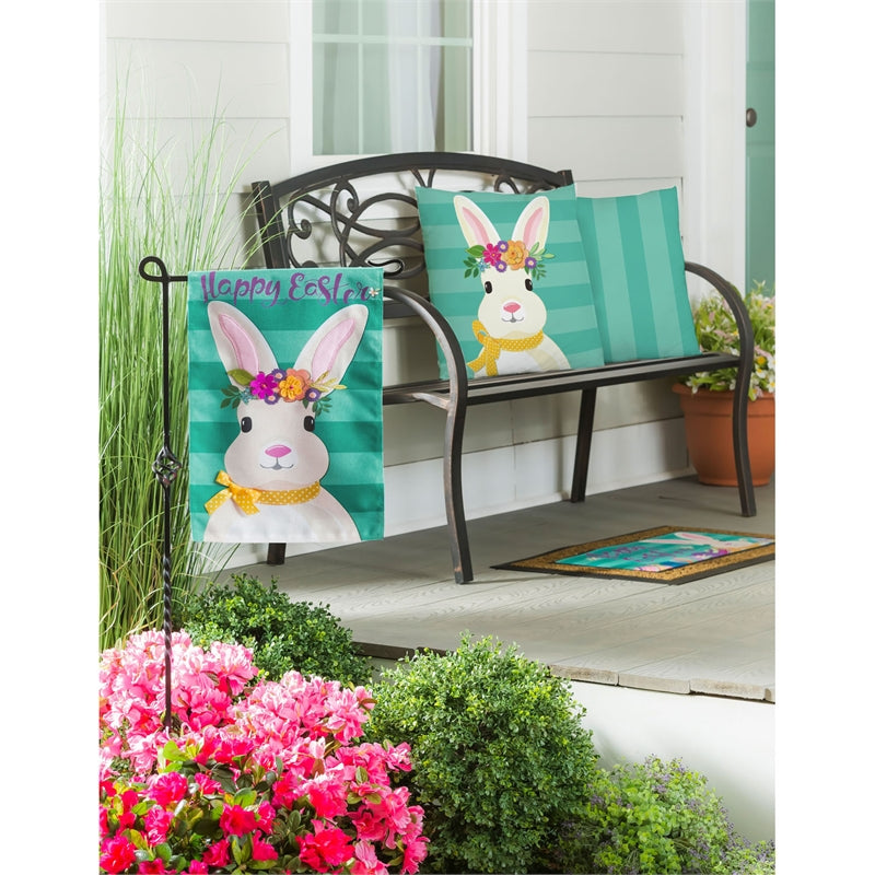 Happy Easter Bunny Garden Flag