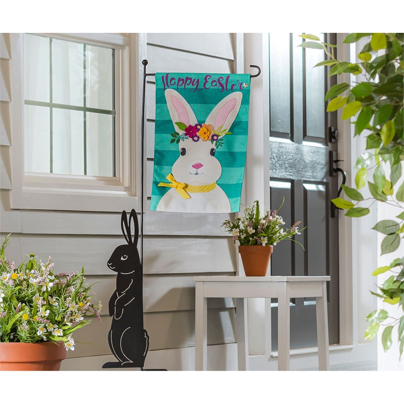 Happy Easter Bunny Garden Flag