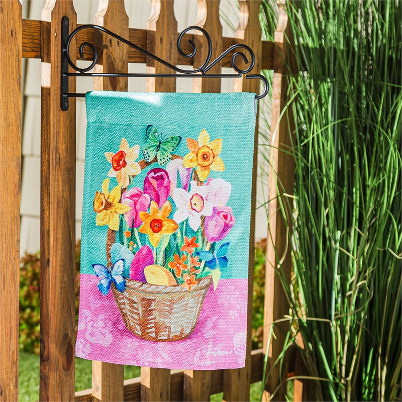 Easter Basket Garden Flag