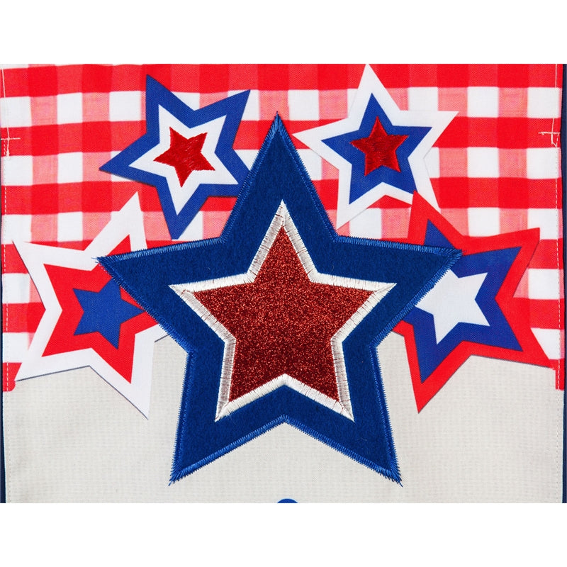 Americana Bless Our Home Everlasting Impressions Garden Flag