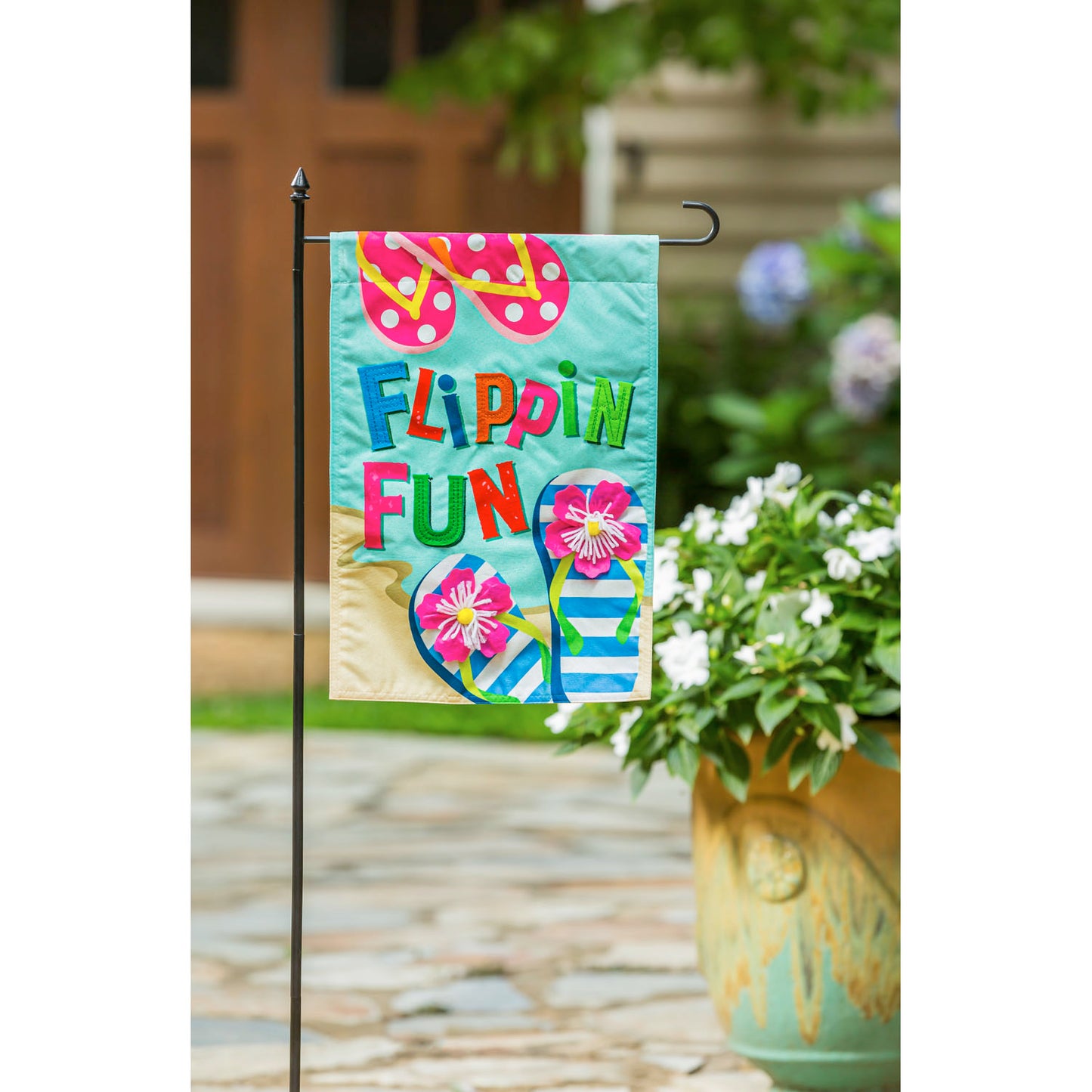 Flippin Fun Garden Flag