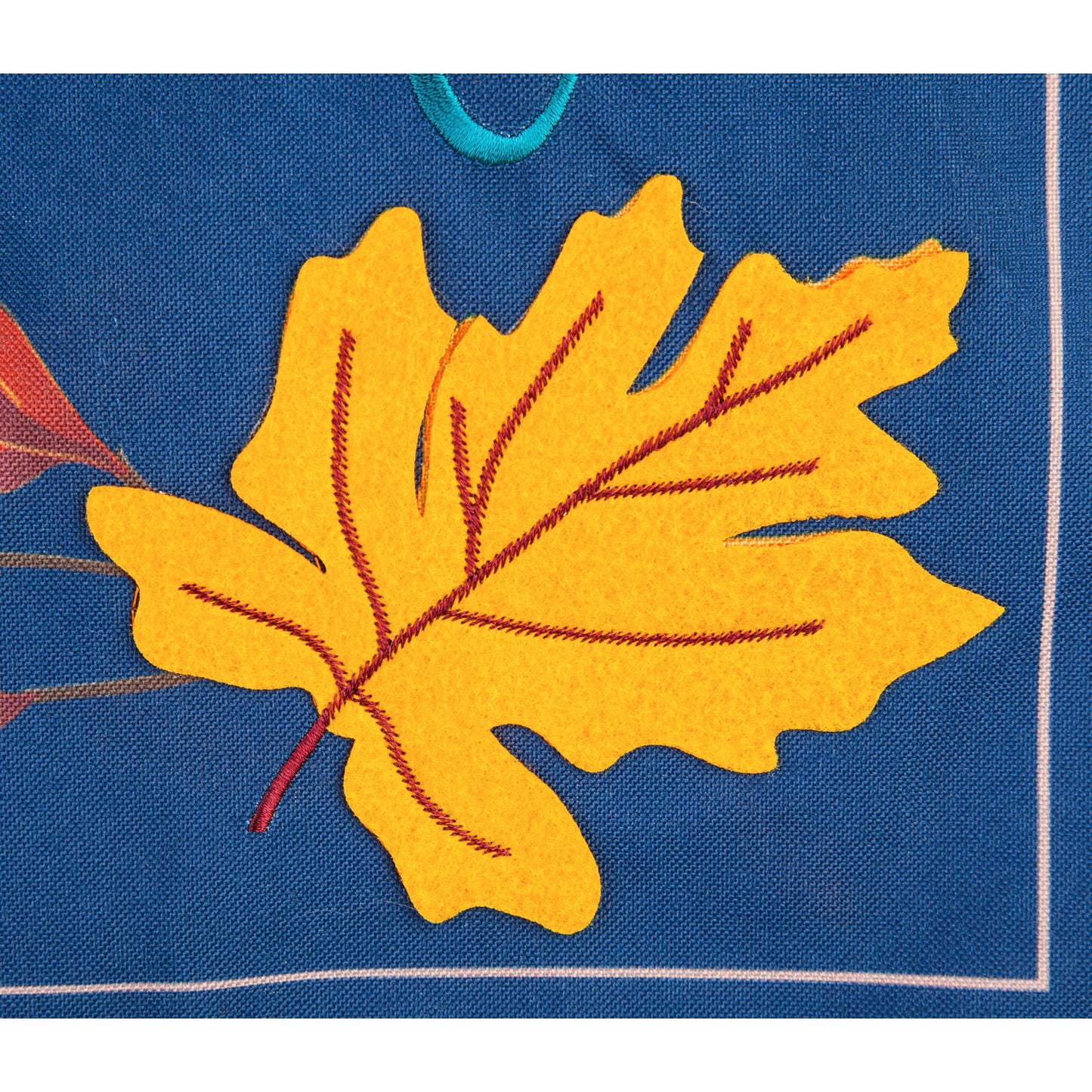 Be Thankful Garden Flag; Linen Textured Polyester 12.5"x18"