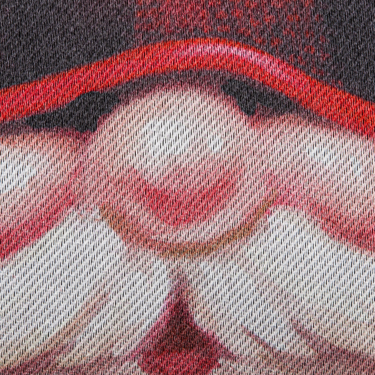 Gnome with a Christmas Wreath Lustre Garden Flag; Linen Textured Polyester 12.5"x18"