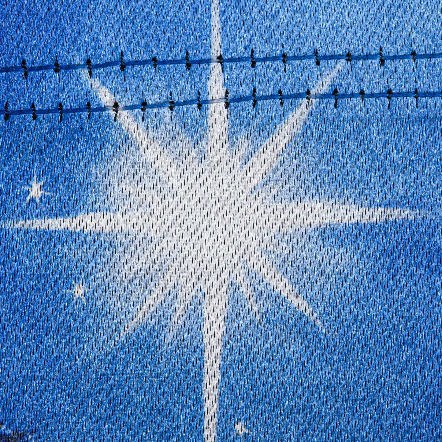 Holy Night Nativity Lustre Garden Flag; Linen Textured Polyester 12.5"x18"