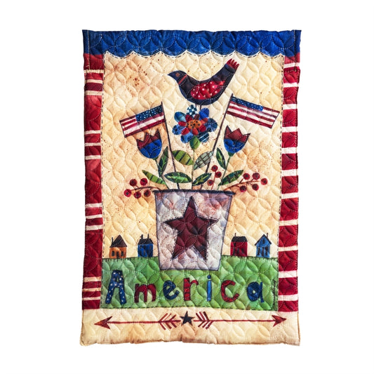 America the Beautiful Garden Flag