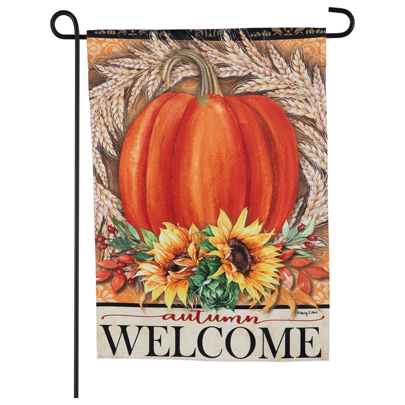 Festive Autumn Garden Flag